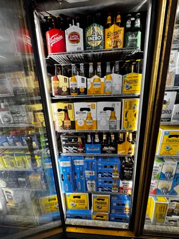 Mexican bottles — Victoria, Indio, Pacifico